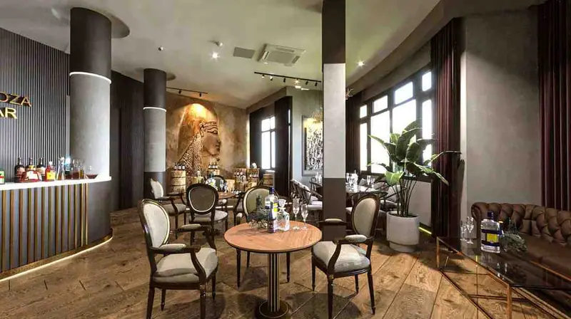 Akkoza Restoran — restoran tasarımı, Bahçeşehir