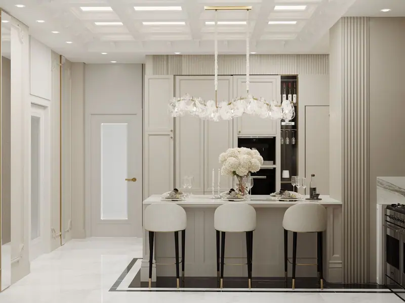 Arnavutköy Modern Klasik Villa — villa iç mimarisi, Arnavutköy (2/21)