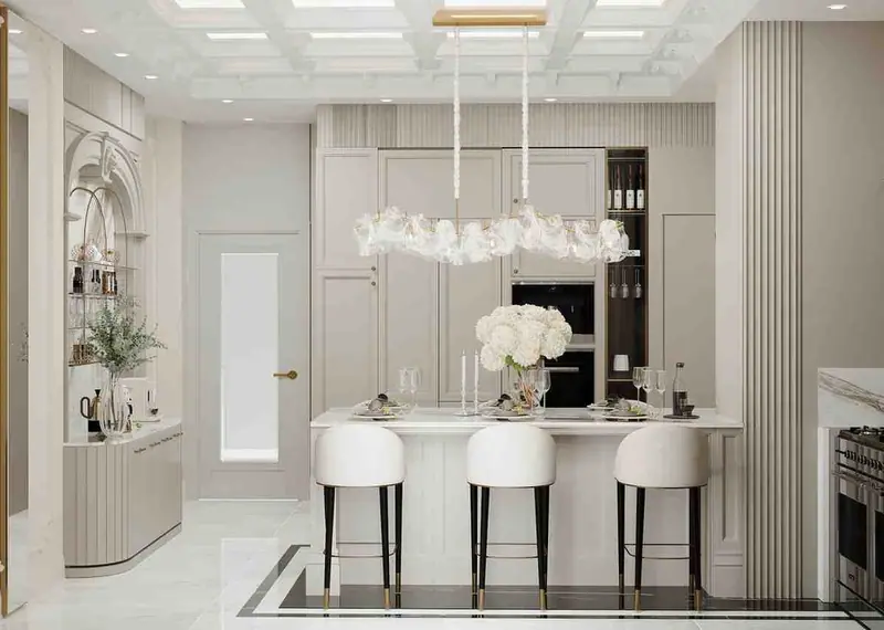 Arnavutköy Modern Klasik Villa — villa iç mimarisi, Arnavutköy (18/21)