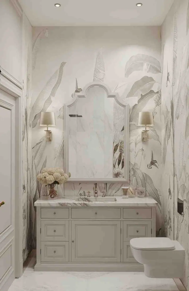 Arnavutköy Modern Klasik Villa — Misafir WC ve lavabo, Arnavutköy (5/21)