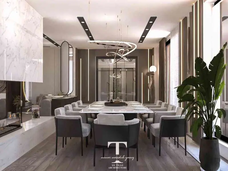 Arnavutköy Villa — Yemek odası, Arnavutköy (10/71)