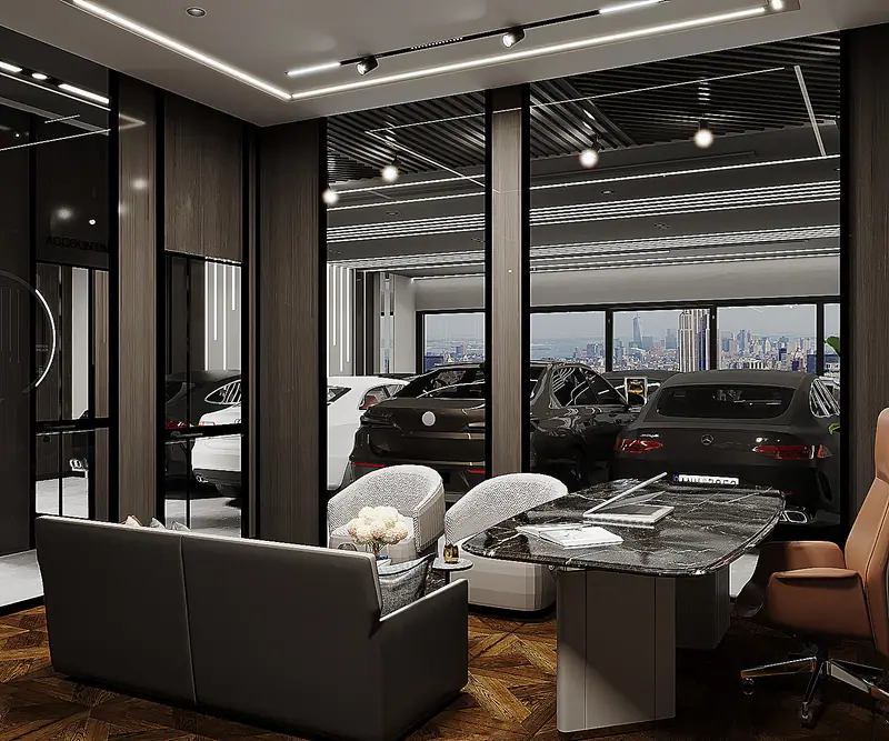 Autodross Galeri — ticari mekân tasarımı, İstanbul (8/17)