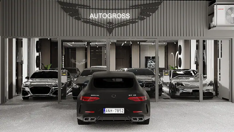 Autodross Galeri — ticari mekân tasarımı, İstanbul (13/17)