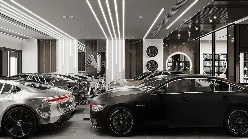 Autodross Galeri — Araç sergileme hattı, İstanbul (1/17)
