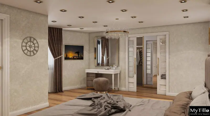 Bakırköy Konut — Makyaj köşesi ve giyinme odası, Bakırköy (6/7)