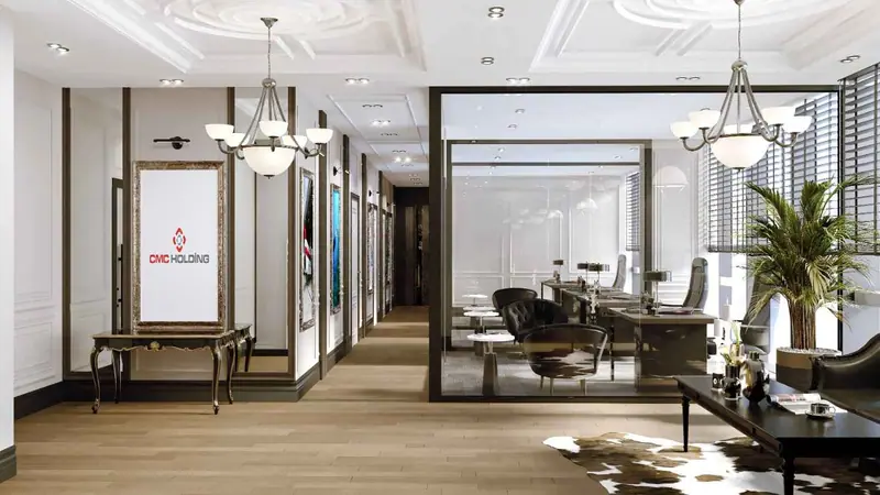 CMC Holding Ofis — Koridor ve cam bölmeli ofisler, Başakşehir (11/13)