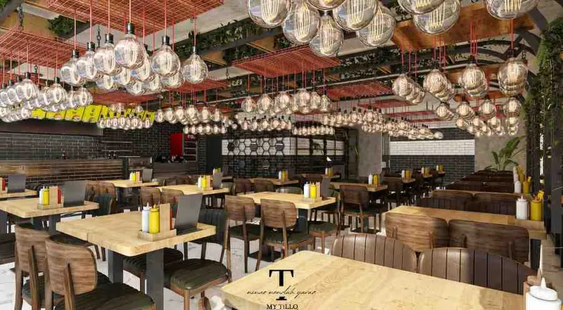 Ercan Burger Restoran — Banketli oturma alanı, Başakşehir (5/8)