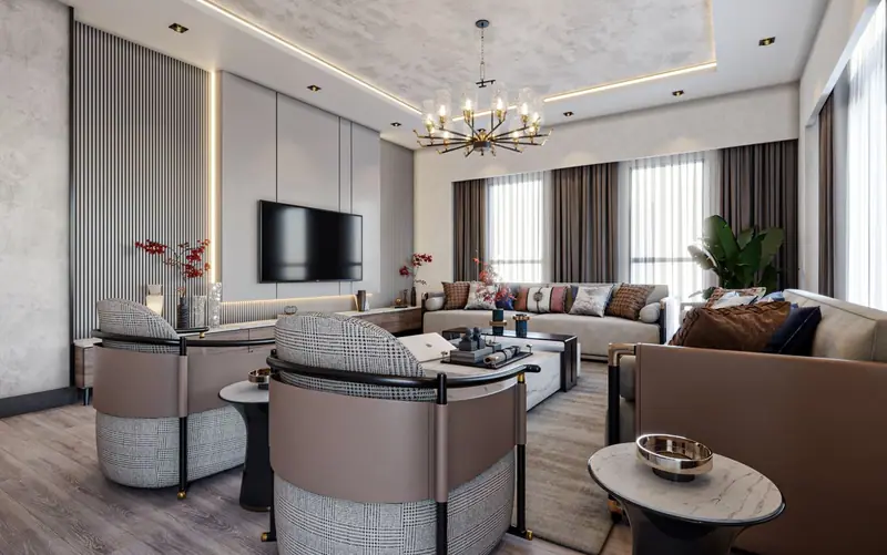 Başakşehir Fuzül Villa — villa iç mimarisi, Başakşehir (2/22)