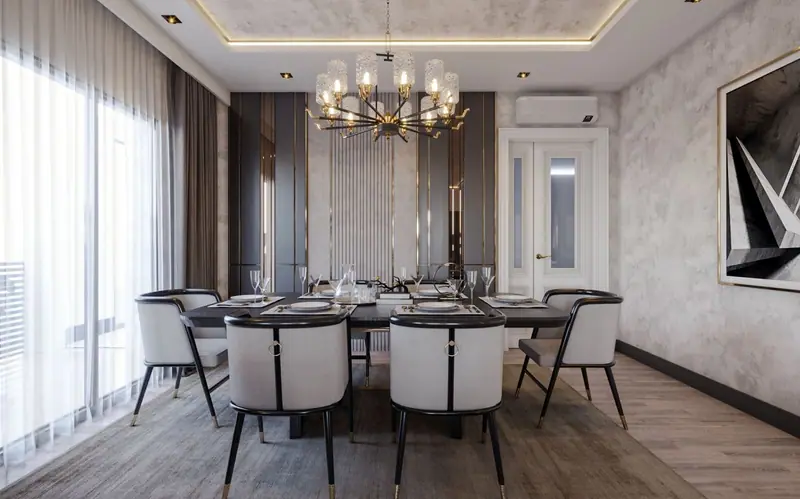 Başakşehir Fuzül Villa — Yemek odası, Başakşehir (3/22)