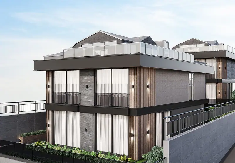 Kavaklı Gürpınar Villa — Dış cephe ve ön bahçe, Beylikdüzü (2/8)