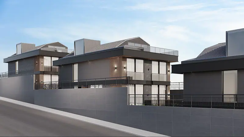Kavaklı Gürpınar Villa — Sokak cephesi, Beylikdüzü (3/8)