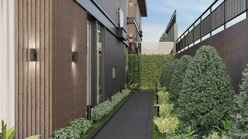 Kavaklı Gürpınar Villa — Bahçe yolu, Beylikdüzü (5/8)