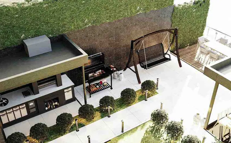 Büyükçekmece Teras Peyzaj — Barbekü alanı, Büyükçekmece (4/6)