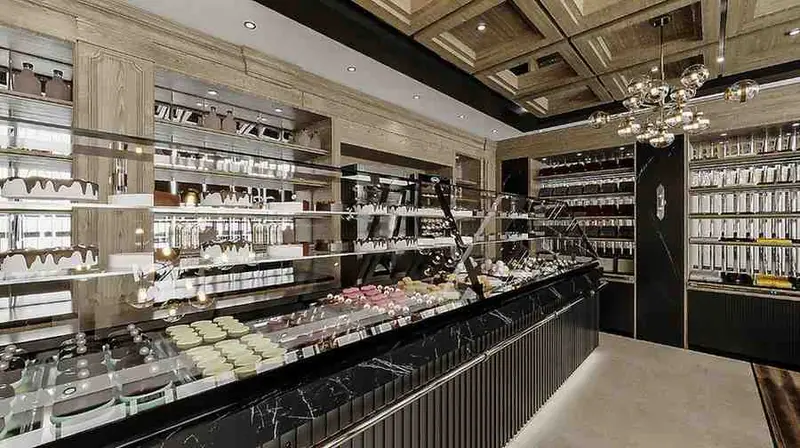 Dilek Pastanesi Deliklikaya — Makaron ve pasta vitrini, Arnavutköy (17/21)