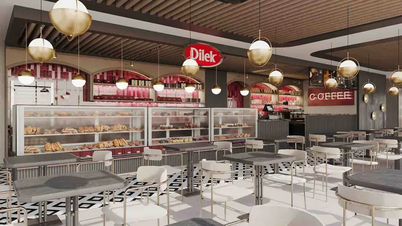 Dilek Pastanesi Deliklikaya — cafe tasarımı, Arnavutköy