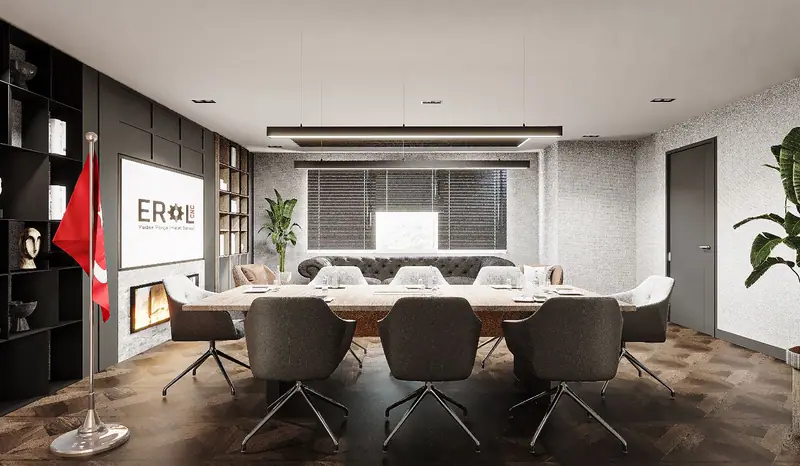 Erol Torna Ofis — Toplantı masası, İstanbul (2/10)