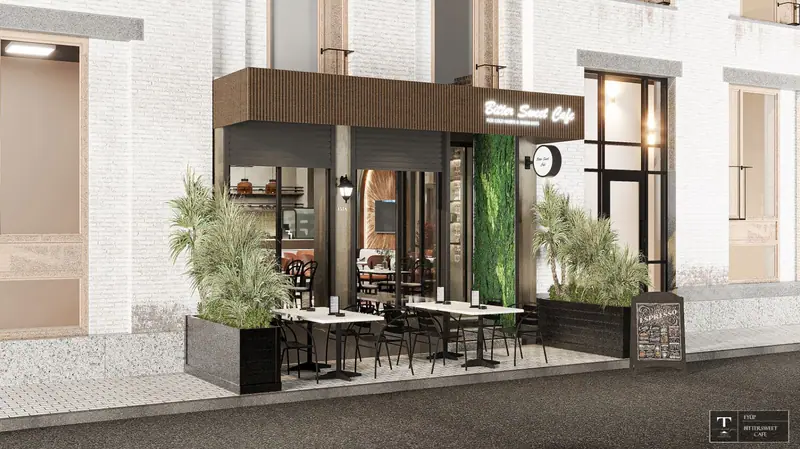 Bitter Sweet Cafe — cafe tasarımı, Eyüpsultan