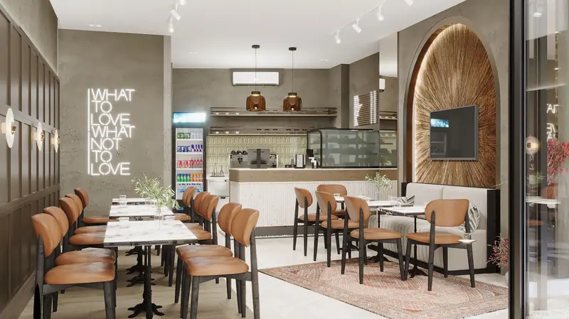 Cafe Tasarım ve Uygulama — My Tillo İç Mimarlık
