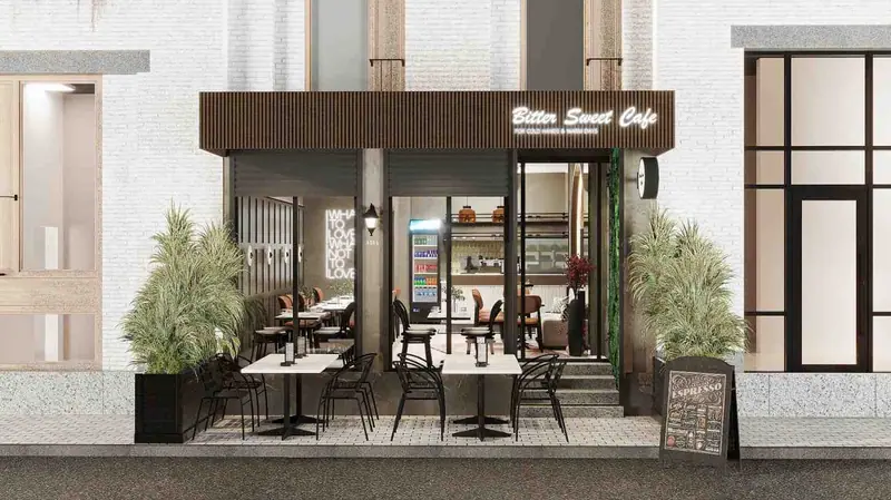 Bitter Sweet Cafe — cafe tasarımı, Eyüpsultan (7/14)