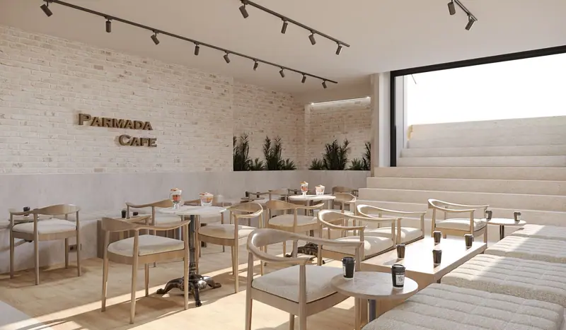 Parmada Cafe — cafe tasarımı, Eyüpsultan