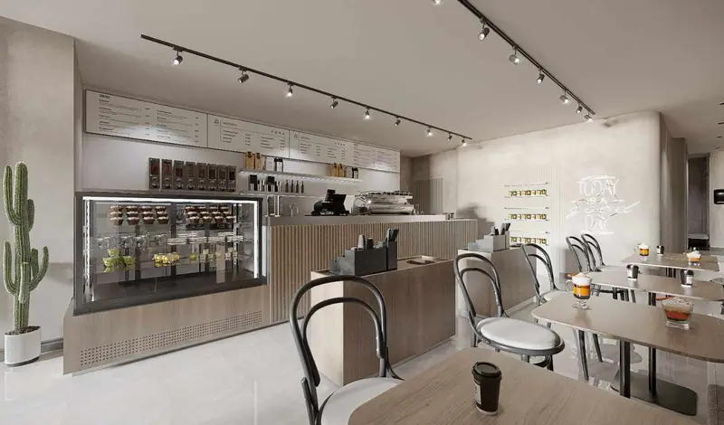 Parmada Cafe — Pasta vitrini ve banko, Eyüpsultan (11/11)