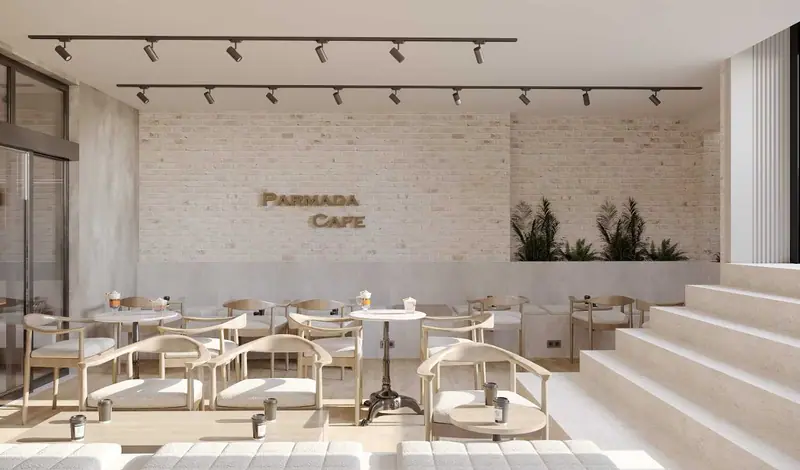 Parmada Cafe — Tuğla duvarlı salon, Eyüpsultan (1/11)