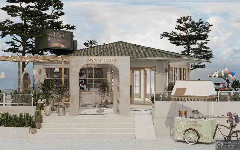 Bahçezade Cafe — cafe tasarımı, Florya (14/18)