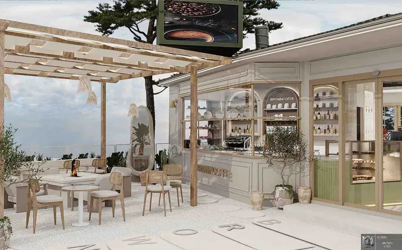 Bahçezade Cafe — Teras ve bar cephesi, Florya (15/18)
