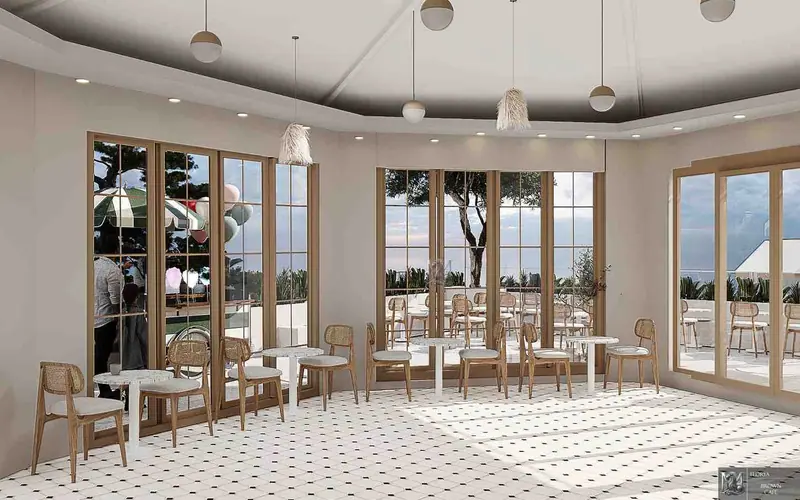 Bahçezade Cafe — İç salon, Florya (7/18)