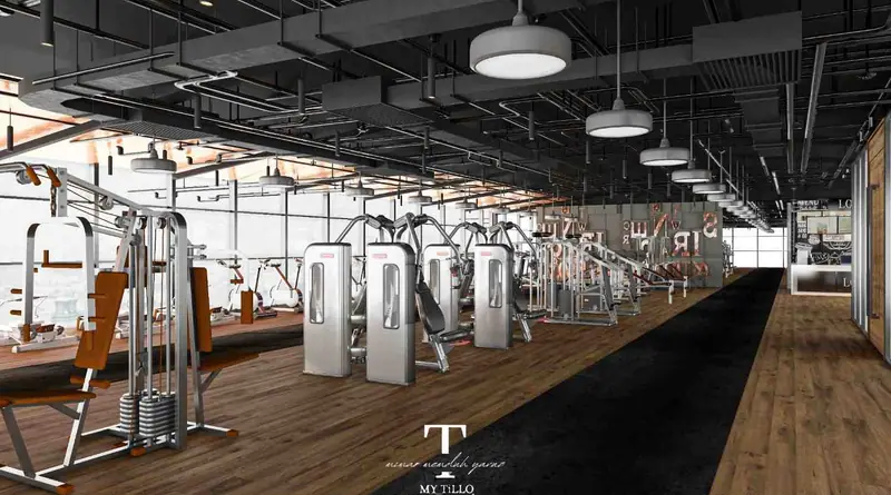 Gym & Cafe — cafe tasarımı, İstanbul (13/15)