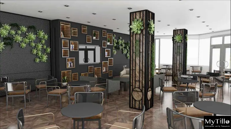 Gym & Cafe — Cafe oturma alanı, İstanbul (5/15)