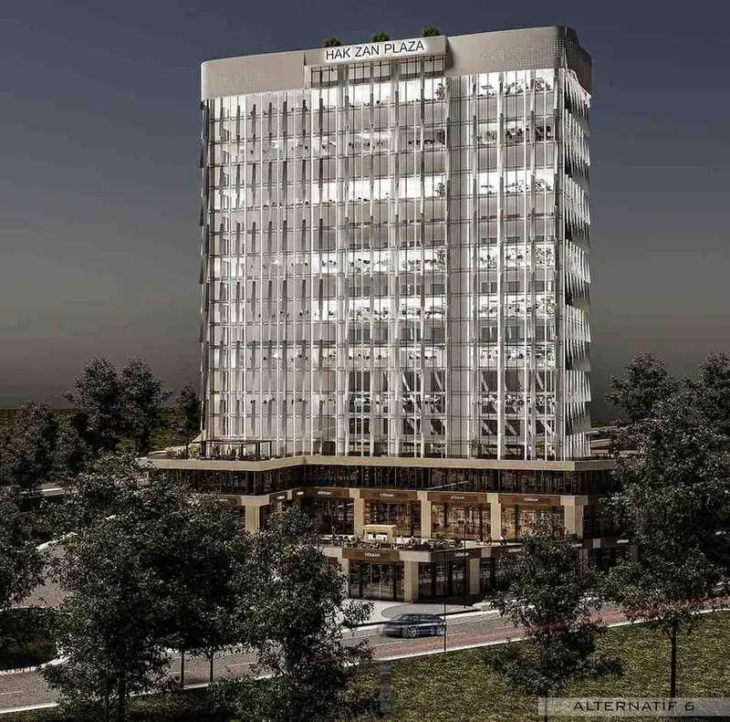 Hakzan Plaza Cephe — Alternatif 6, ön cephe, Bahçeşehir (7/11)