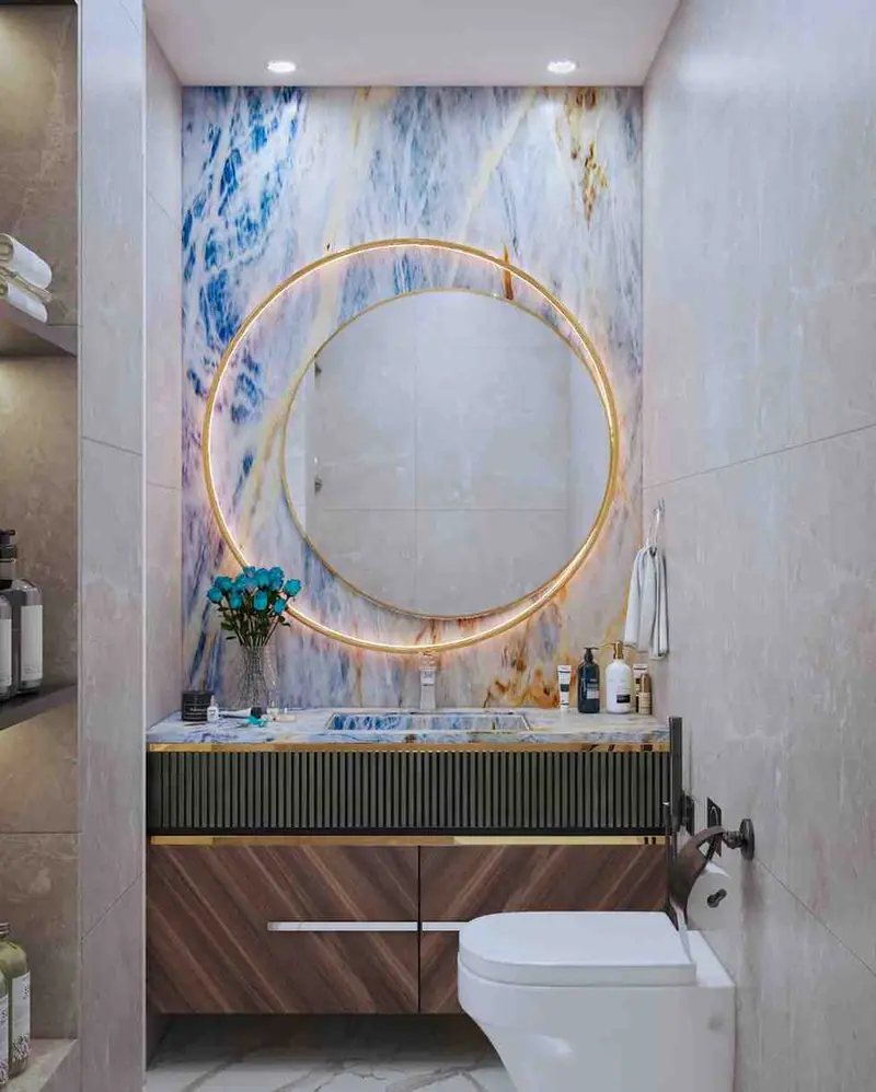 Kemerburgaz Villa — Misafir WC, Kemerburgaz (10/18)