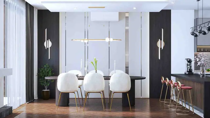 Kemerburgaz Villa — Yemek alanı, Kemerburgaz (4/18)