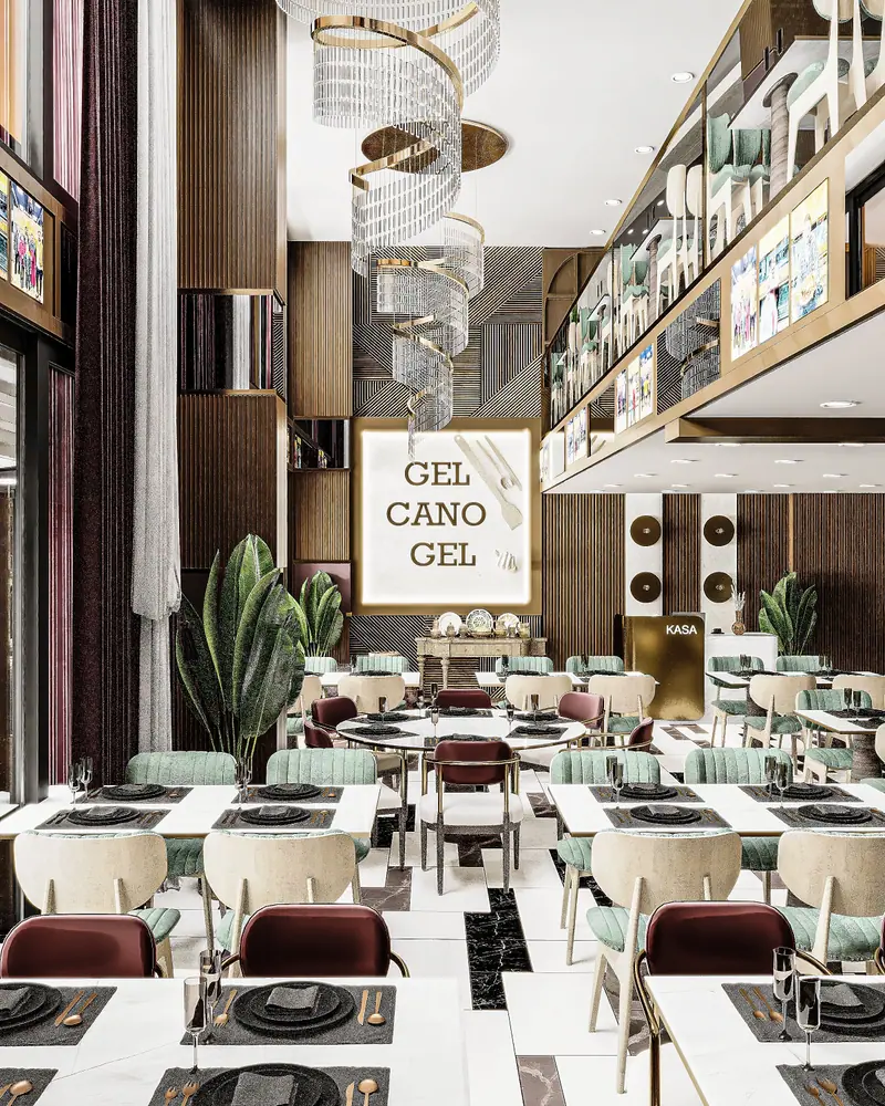 Kebapçı Veysel Levent — restoran tasarımı, Levent