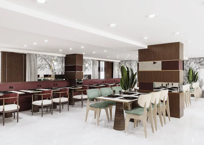 Kebapçı Veysel Levent — Bordo banketli salon, Levent (3/5)