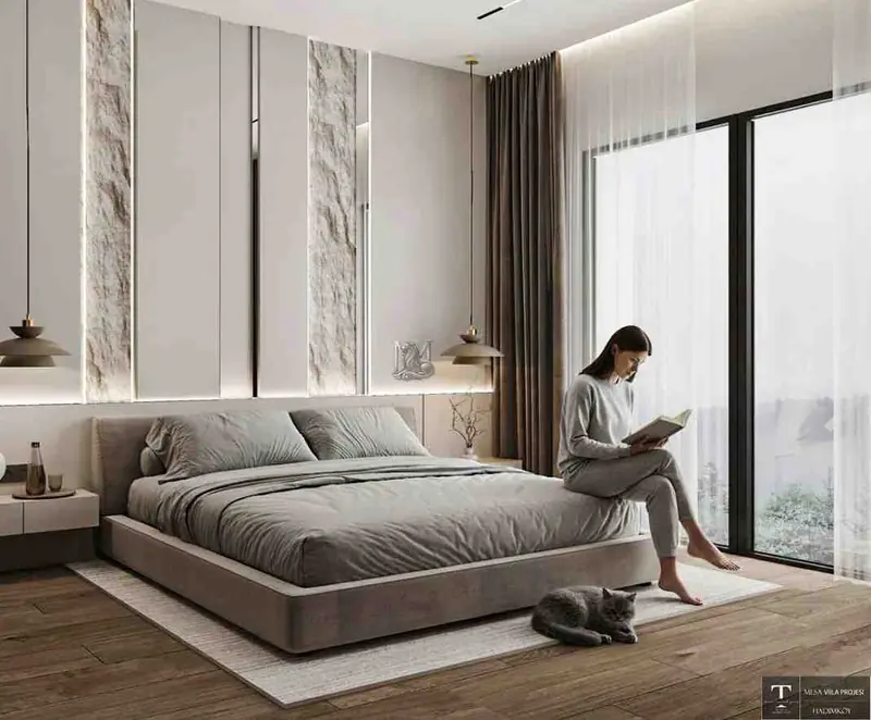 Mesa Nurol Yeşilyaka — villa iç mimarisi, Büyükçekmece (9/42)