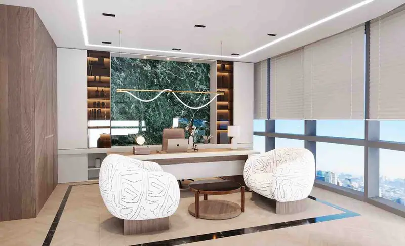 Nidakule Residans — ofis tasarımı, Başakşehir