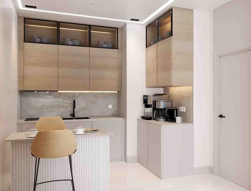 Nidakule Residans — Ofis mutfağı, Başakşehir (15/16)