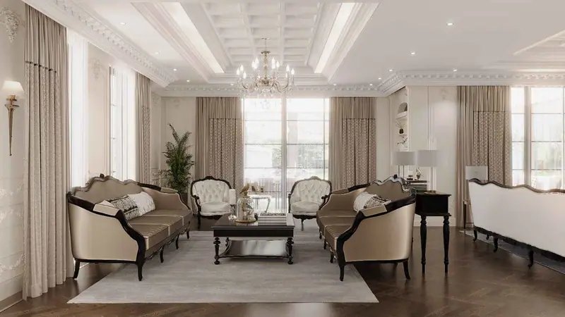 Ömerli Villa — villa iç mimarisi, Çekmeköy (13/34)