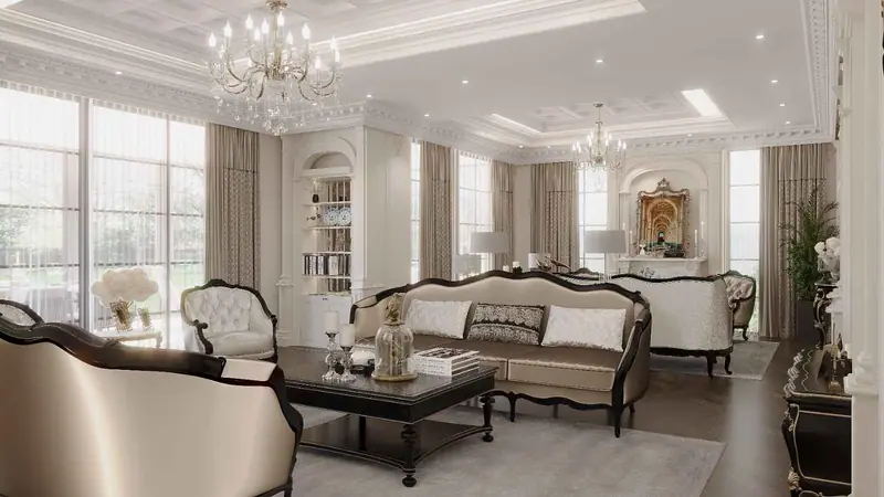 Ömerli Villa — villa iç mimarisi, Çekmeköy (15/34)