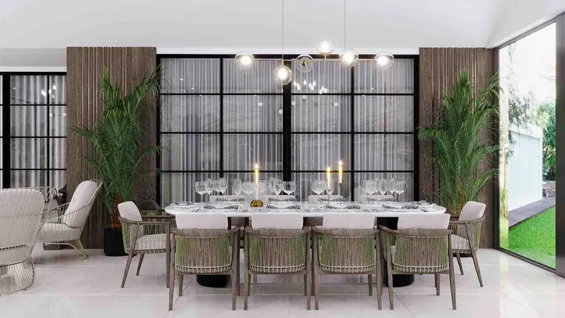 Ömerli Villa — villa iç mimarisi, Çekmeköy (18/34)