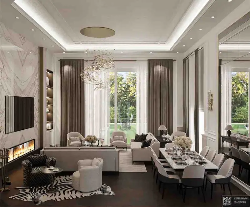 Park Village — villa iç mimarisi, Büyükçekmece (17/28)