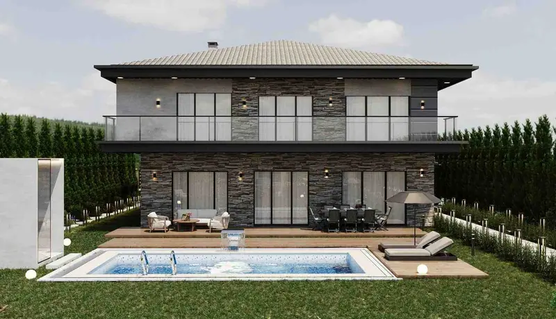 Silivri Villa — Bahçe cephesi, Silivri (1/29)
