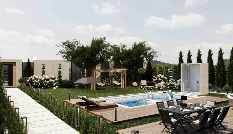 Silivri Villa — villa iç mimarisi, Silivri (16/29)