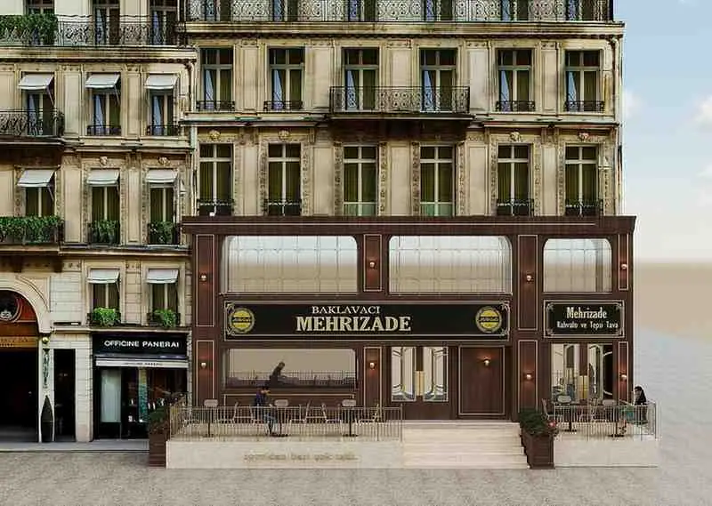 Mehrizade Baklava — restoran tasarımı, Sultangazi (14/14)