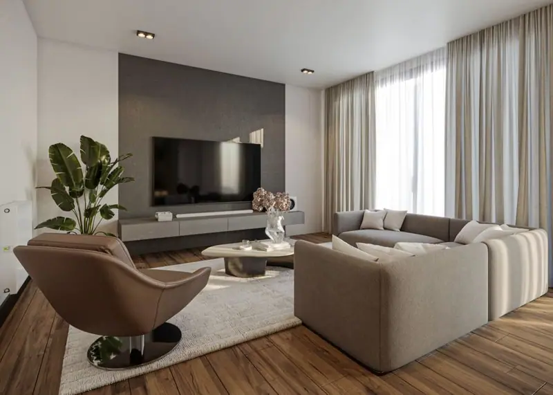 Tepekent Villa — Salon, Büyükçekmece (1/7)