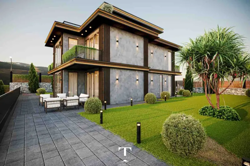 Tepekent Villa — Bahçe ve oturma terası, Büyükçekmece (6/7)