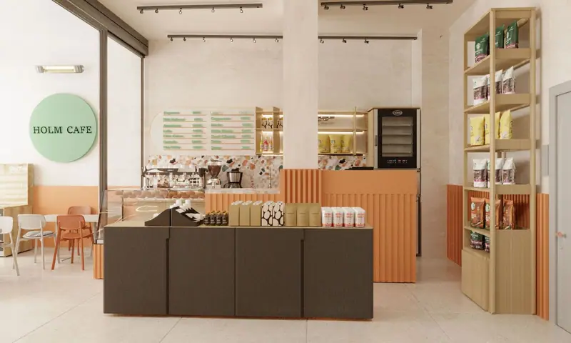 Holm Cafe — Servis bankosu, Üsküdar (2/8)