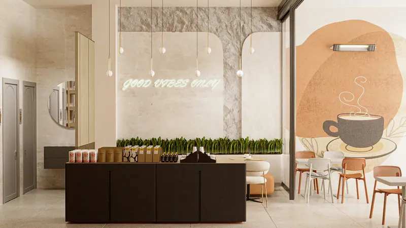 Holm Cafe — İç oturma alanı, Üsküdar (1/8)